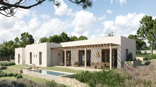Plot with license to build in Cap de Barbaria Plot with license to build in Cap de Barbaria